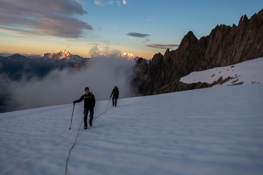 Ascent to the Geisshorn
