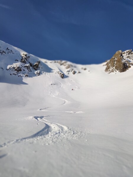 Powdering on the Titlis