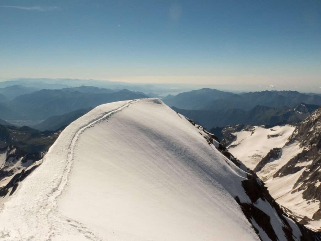 Firngrat to the Weissmies