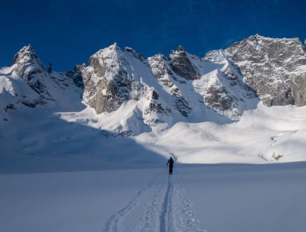 Ski tours in the Forno area