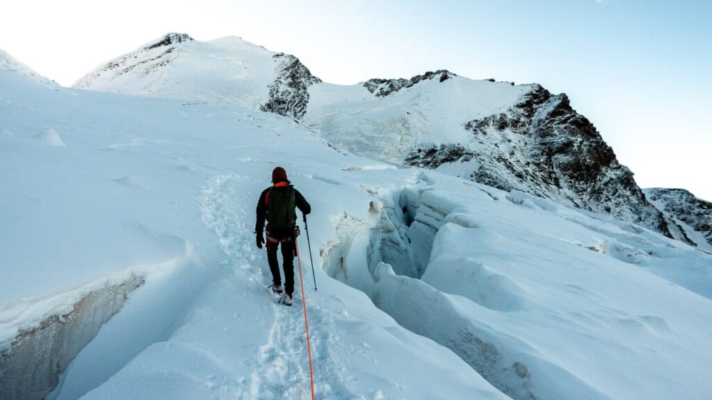 Gletscher auf der Spaghettitour