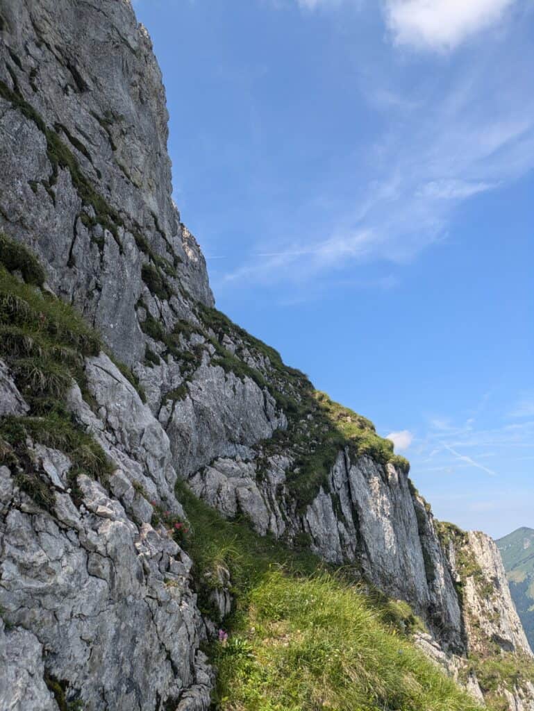 Im Aufstieg auf den Rautispitz
