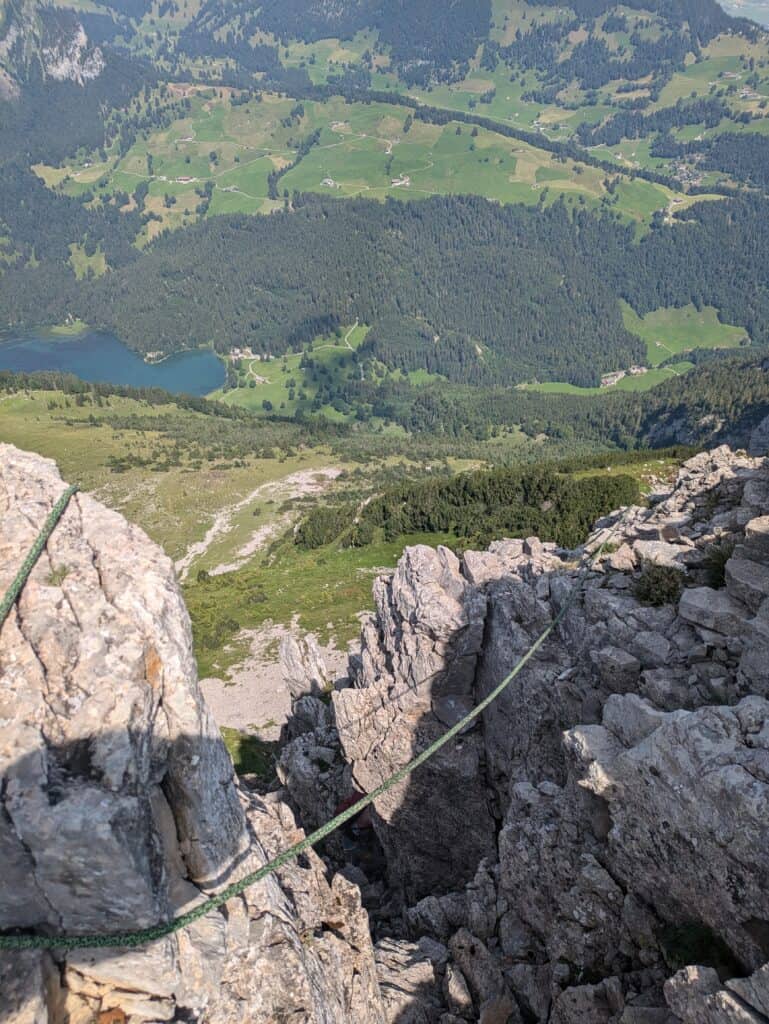 Klettern am Rautispitz