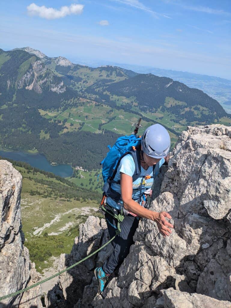 Klettern am Rautispitz