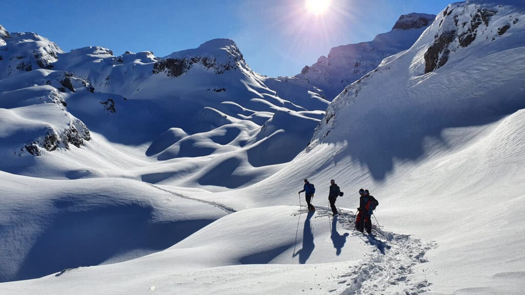 Ski tours in the Lidernen area