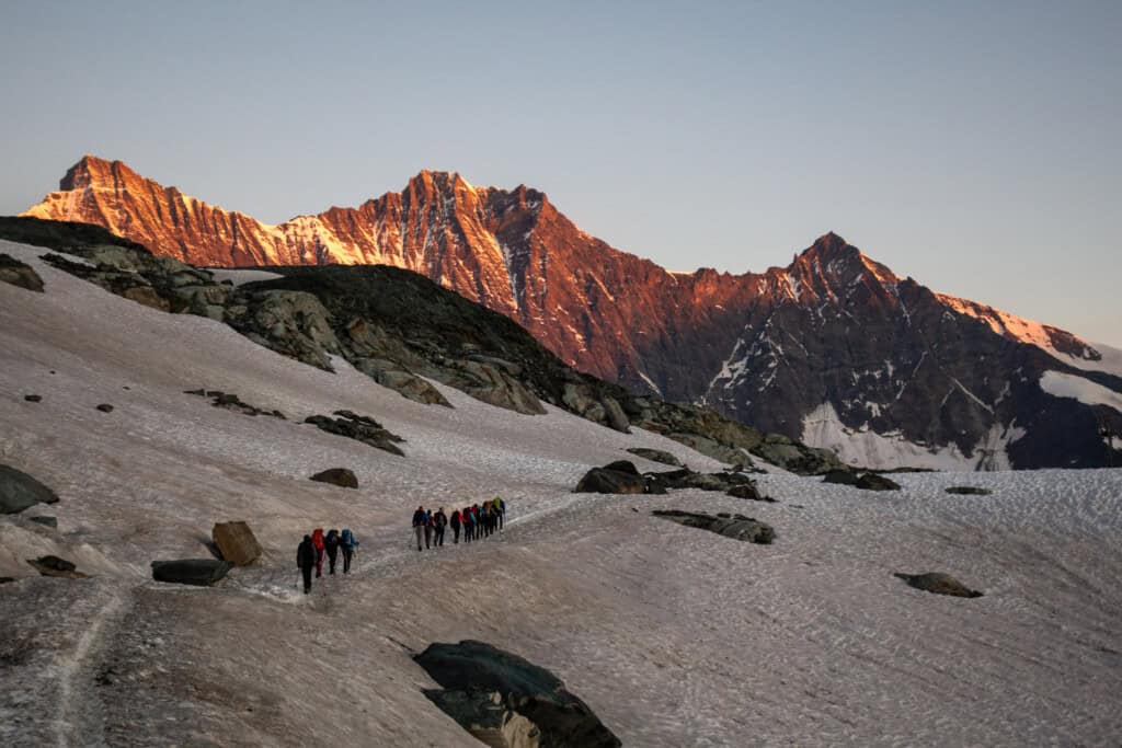 Hochtourenkurs auf der Britanniahütte