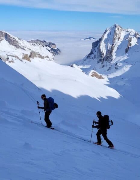 Skitouren am Säntis