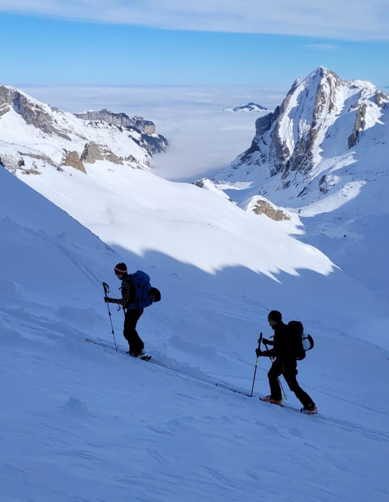 Ski tours on the Säntis