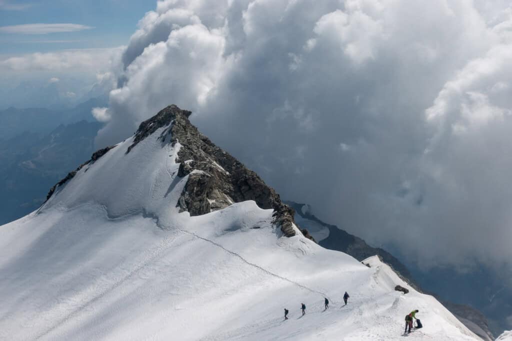 Hochtour aufs Bishorn