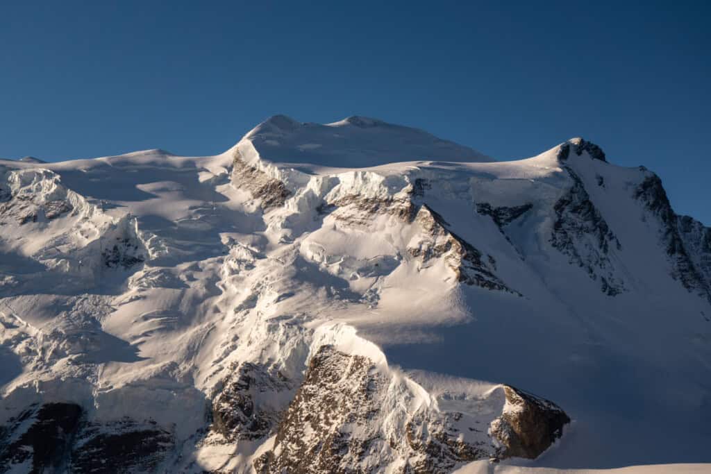 Der Grand Combin in der Abendsonne