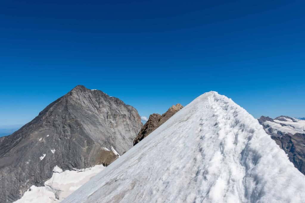 Firngrat zum Gipfel vom Eiger