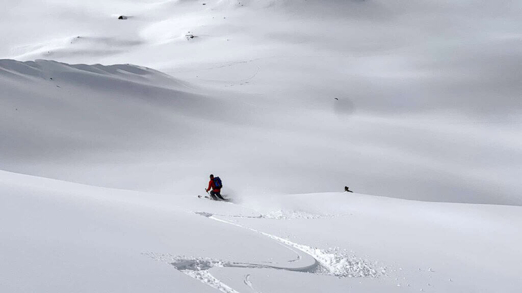 Powder auf der Urner Haute Route