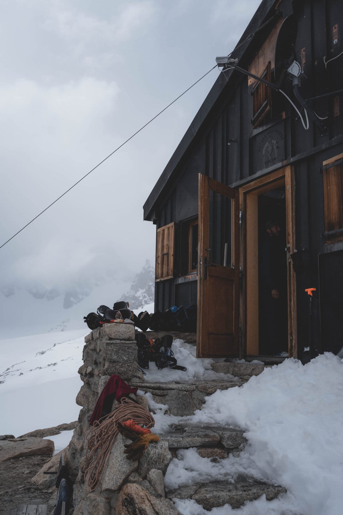 Bivouac on the Valais Haute Route