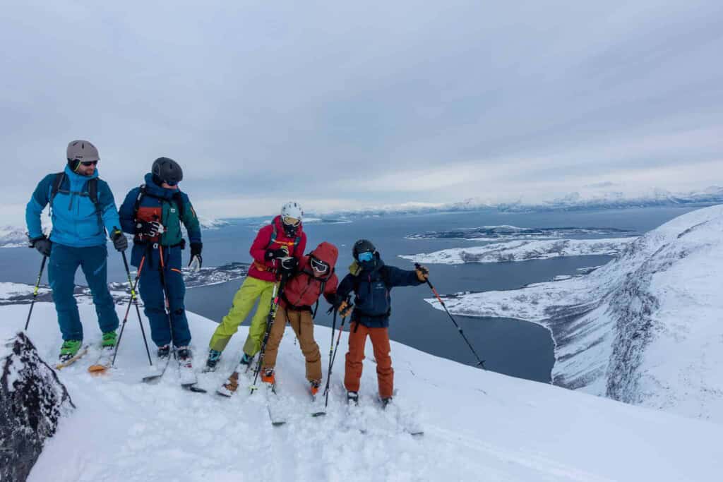 On the summit in Norway