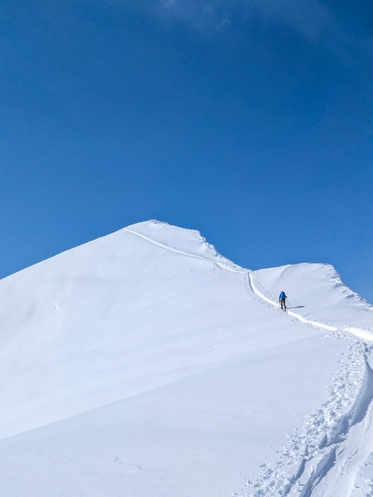 Summit ascent in Georgia