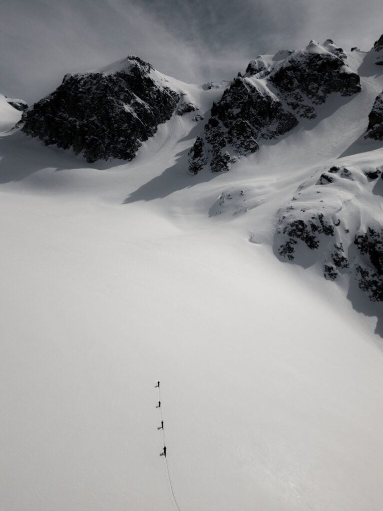 Ski touring trip in Georgia