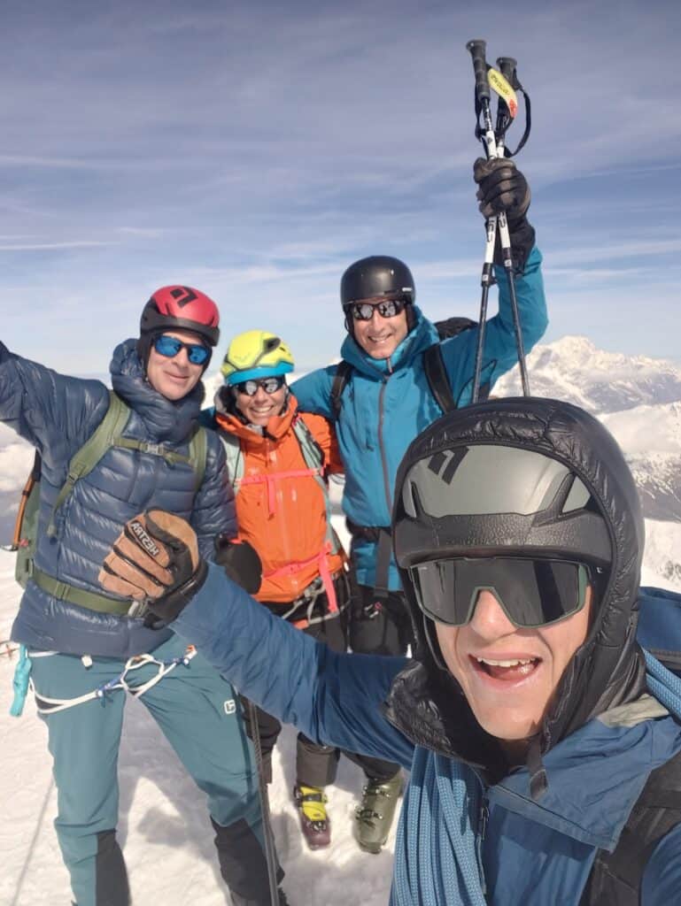 Summit of the Grand Combin