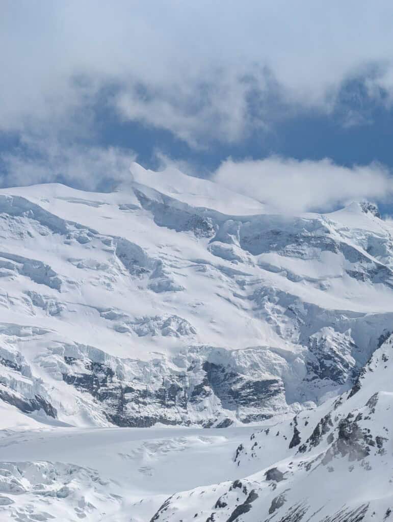 Grand Combin seen from the Panossiere