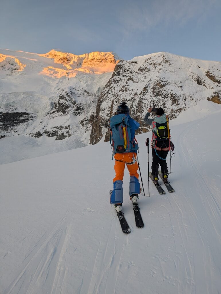 Morning atmosphere at the Grand Combin