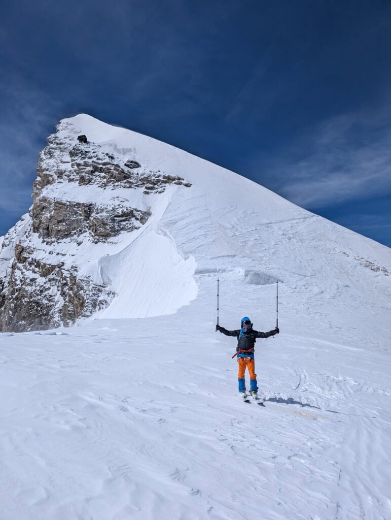 Le Mur on the Grand Combin