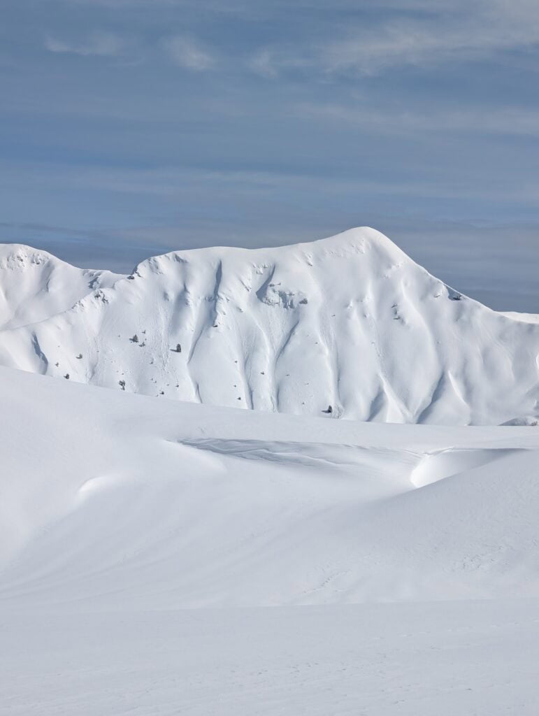 Skiberge in Albanien im Balkan