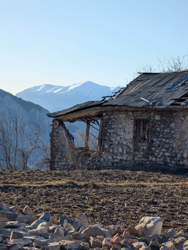 Altes Haus in Albanien