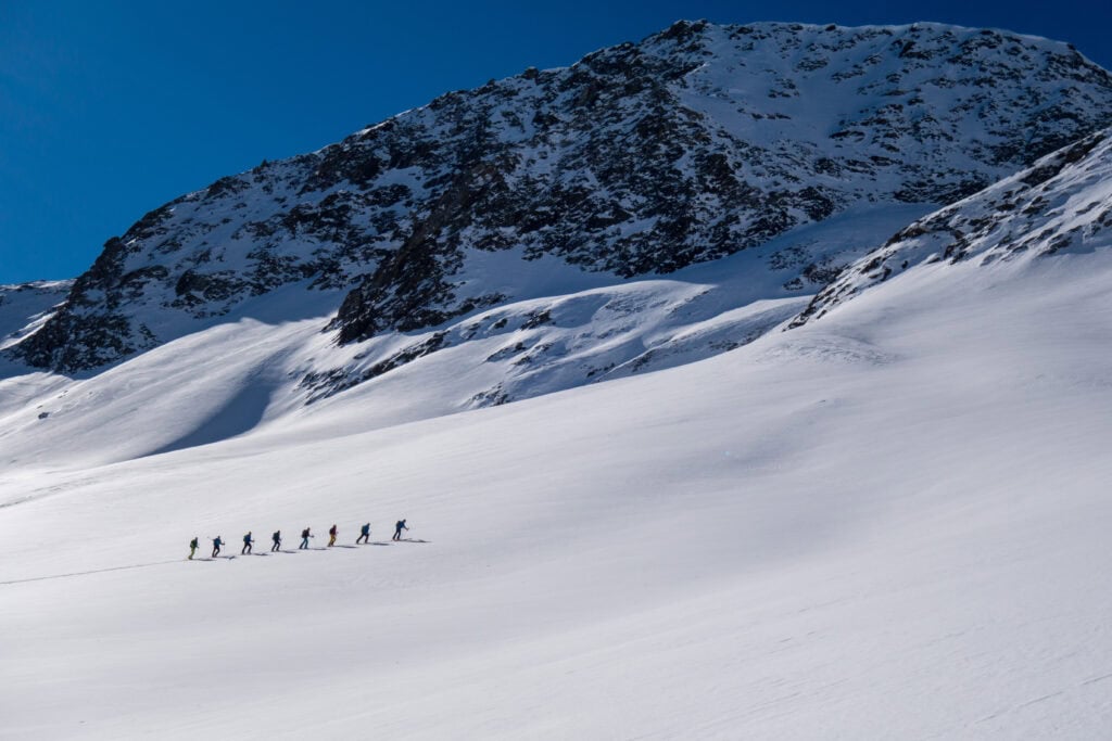 Ski tours in Disentis