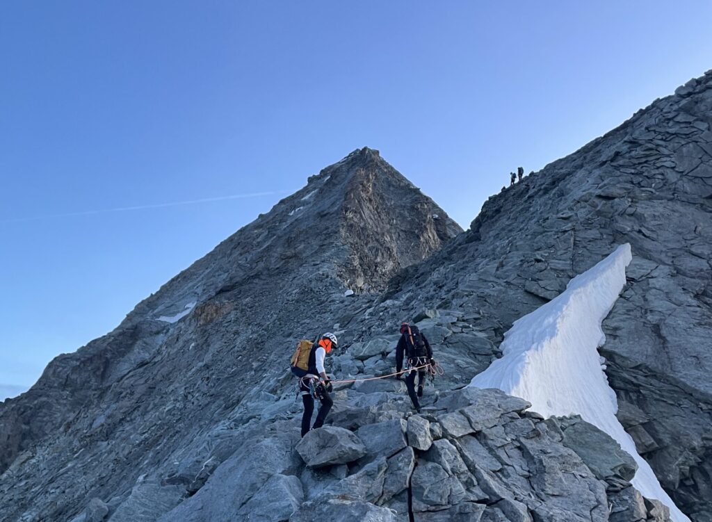 Aufstieg Dent Blanche