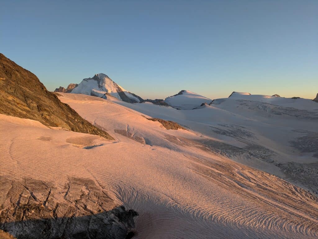 Gletscher Dent Blanche