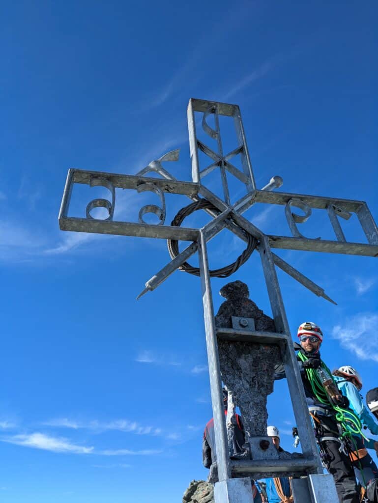 Gipfelkreuz Dent Blanche