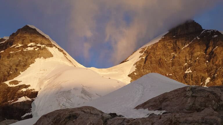 Rottalsattel bei der Jungfrau