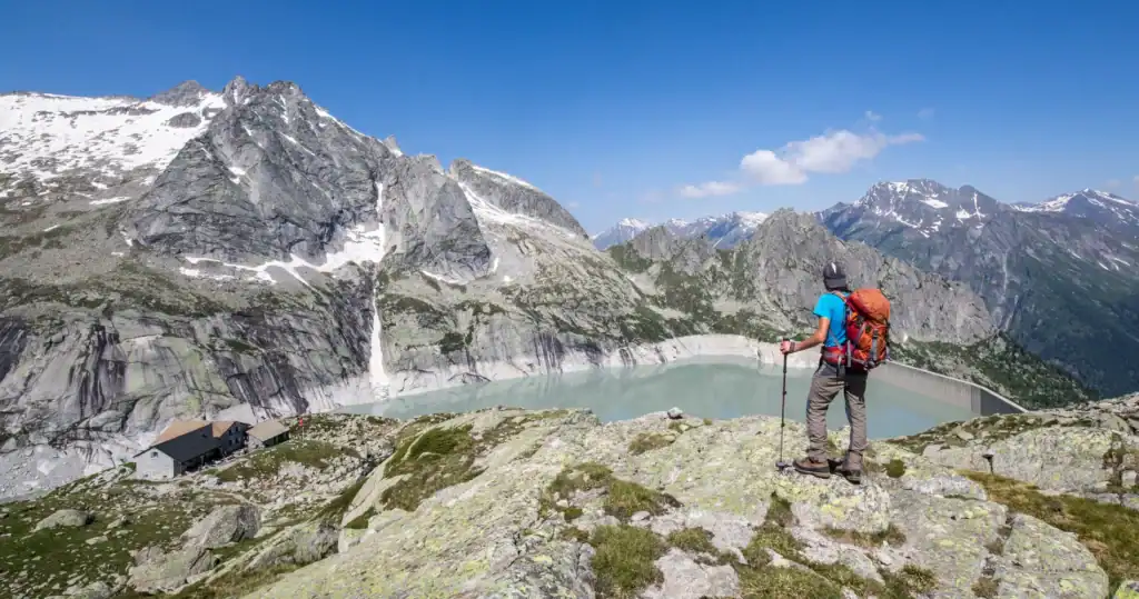 Albigna mit Stausee