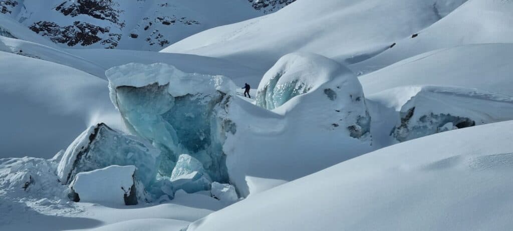 Glacier formation