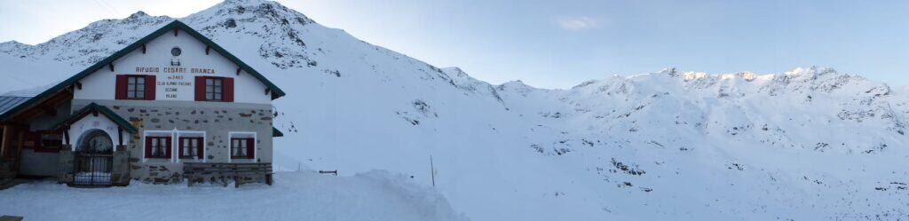 View from the Branca hut