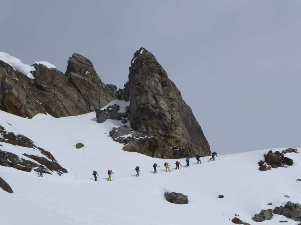 Ski tours around the Cevedale