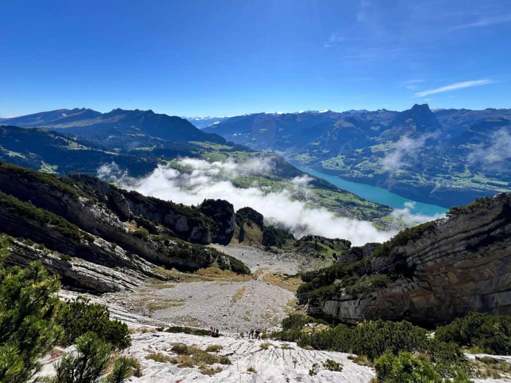 Mattstock View of Lake Walen