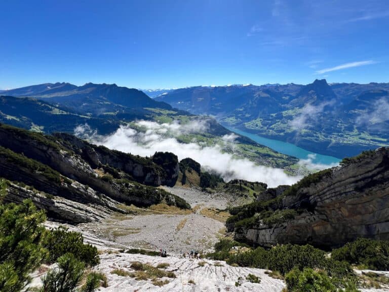 Mattstock View of Lake Walen