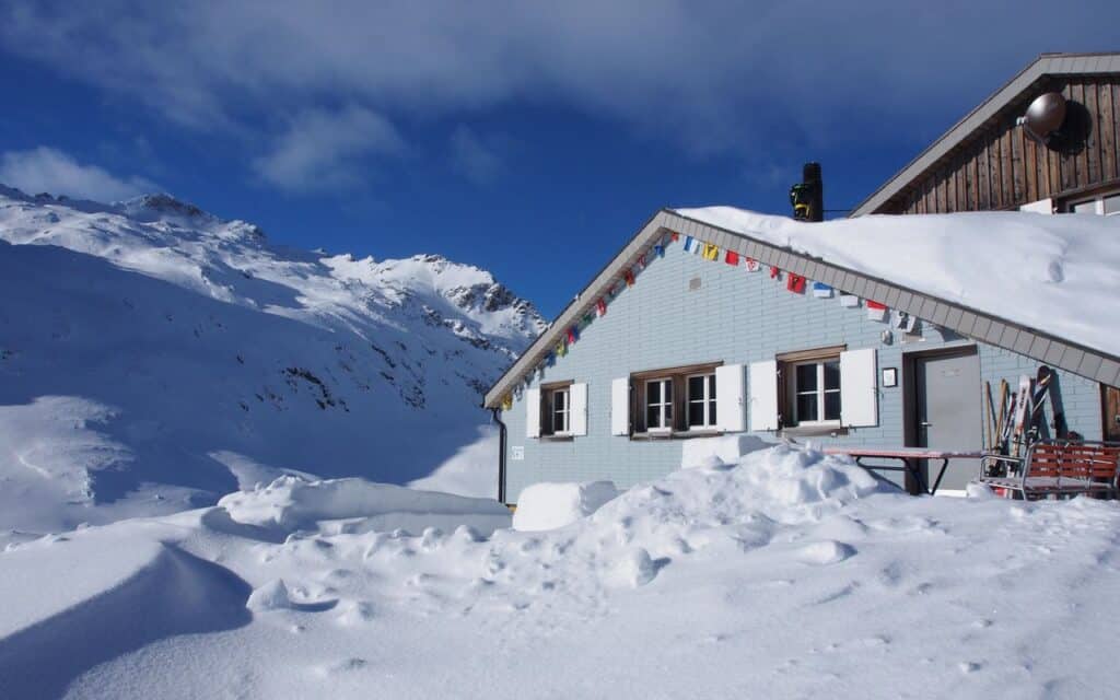 Maighelshütte Winter