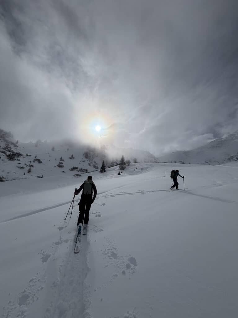 FrauSein im Schnee