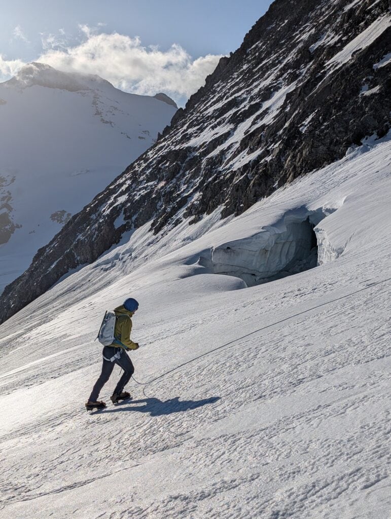 Gwächtenhorn ascent